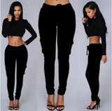 Leonie - Cargo trousers with high waist