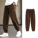 Percival - Stylish corduroy sweatpants