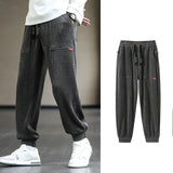 Percival - Stylish corduroy sweatpants