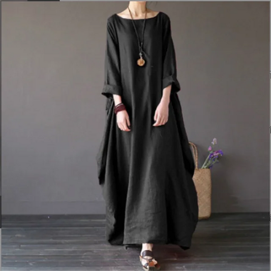 Irene - Long cotton dress