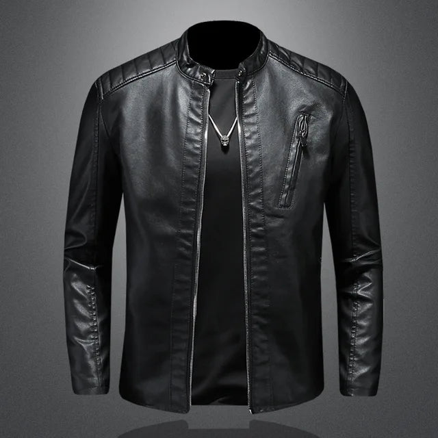 Wallace - Leather fashion jacket