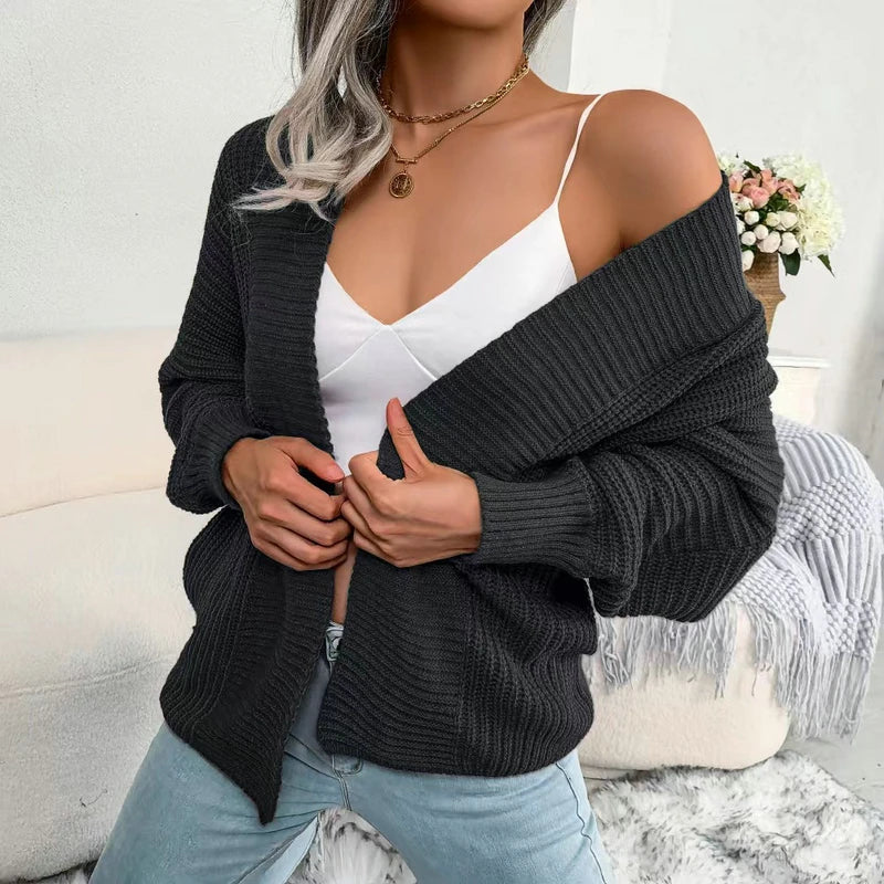 Long Sleeve Knitted Cardigan