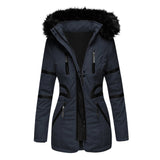 Elegant hooded jacket