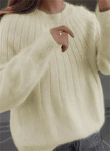 Winifred - Fluffy cashmere knitted jumper