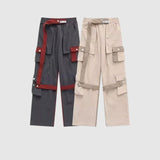 Mason - Utility cargo trousers with adjustable straps