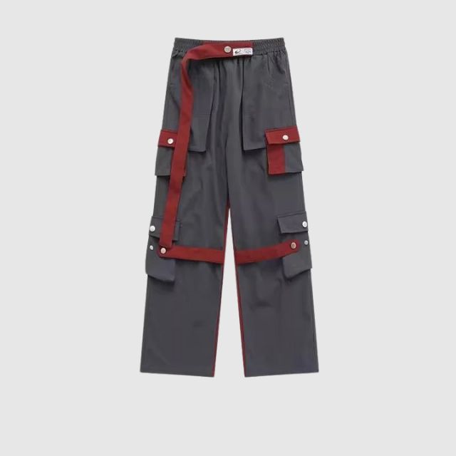 Mason - Utility cargo trousers with adjustable straps