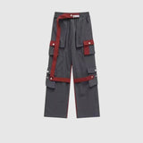 Mason - Utility cargo trousers with adjustable straps