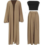 Aria - Wide-leg trousers with drawstring