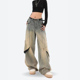 Valencia - Layered wide-leg skater jeans