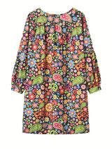 Gaila - Floral dress with V-neckline