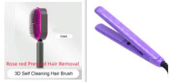 Self Cleaning Hair Brush