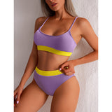 High-waisted bikini swimwear Tegan