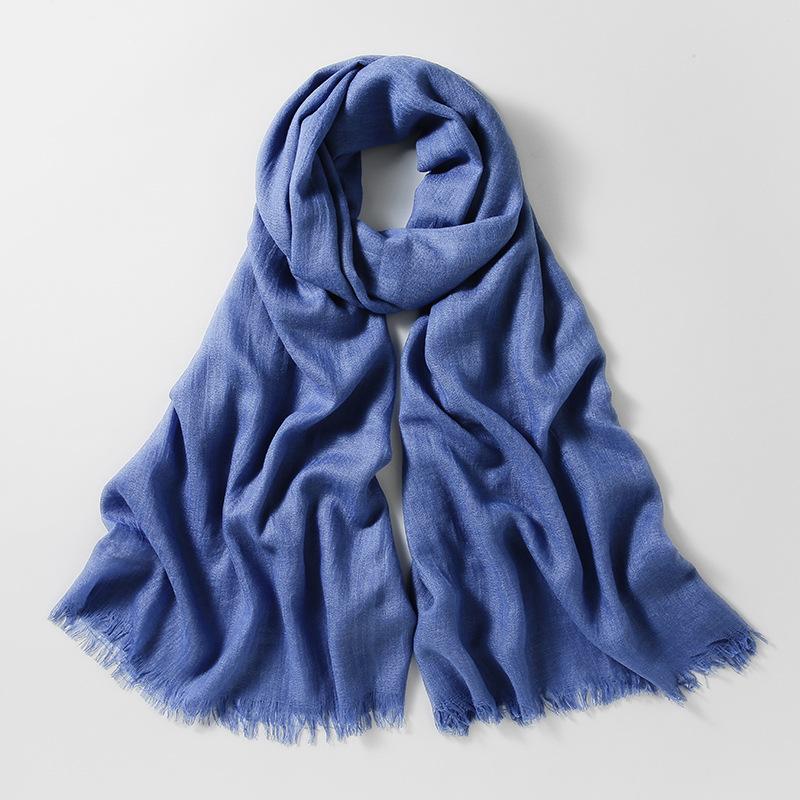 Soft Linen Texture Scarf