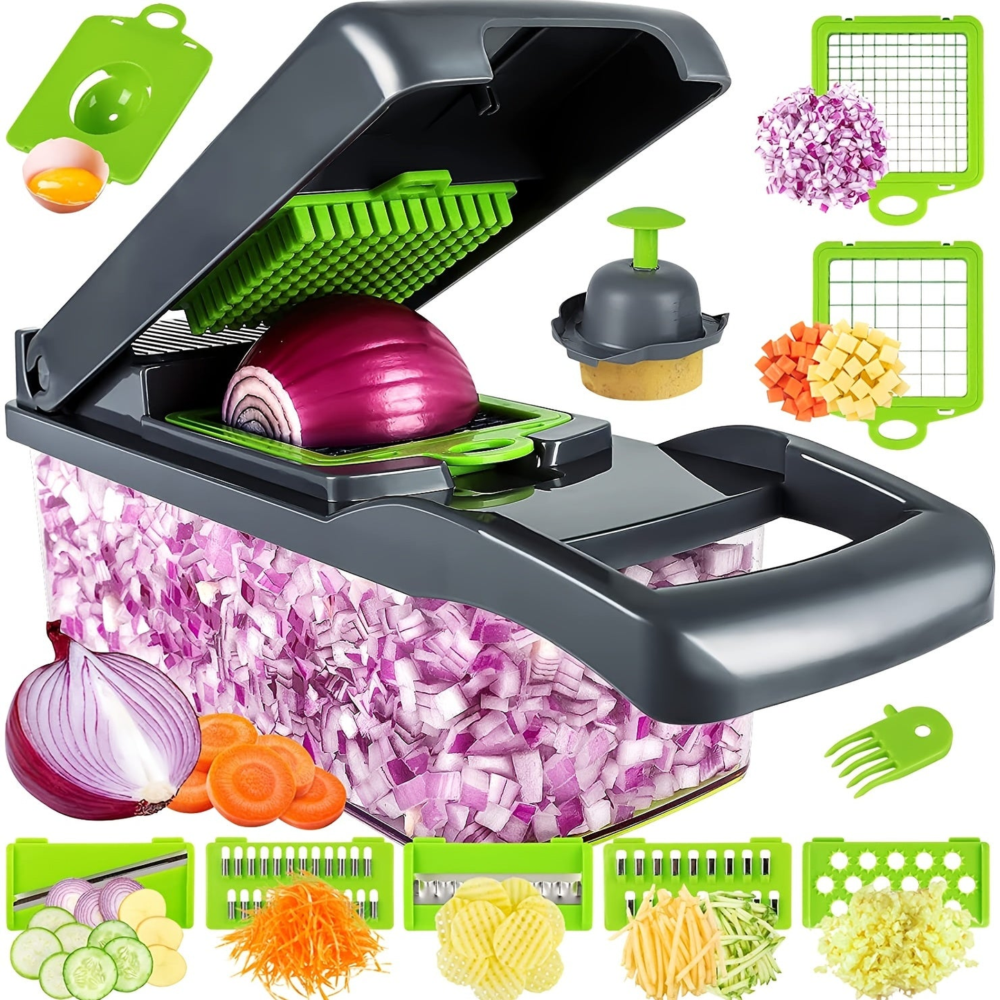 14 In 1 Multifunctional Vegetable Chopper