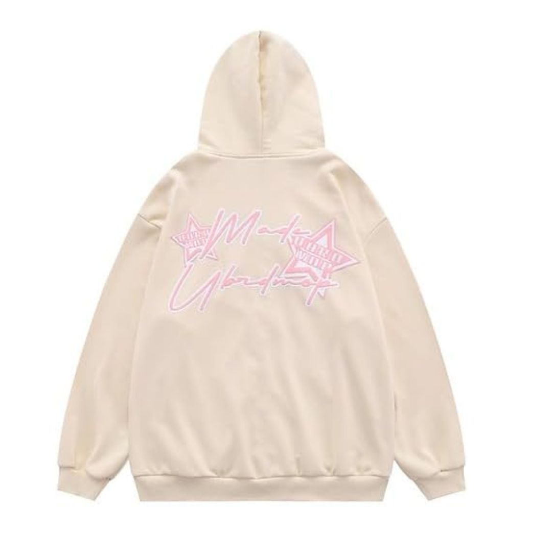 Aria - Oversized hoodie with graphic print