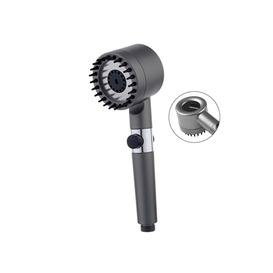 Massage 4-in-1 Shower Head - High Pressure & Purification