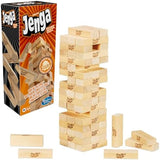 Hasbro Gaming Jenga Classic Game with Genuine Hardwood Blocks,Stacking Tower Game for 1 or More Players,Kids Ages 6 and Up