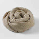 Soft Linen Texture Scarf