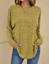 Amara™ - Casual sweatshirt with texture