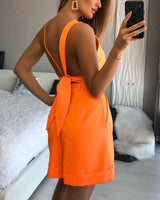 Summer solid color tube top set