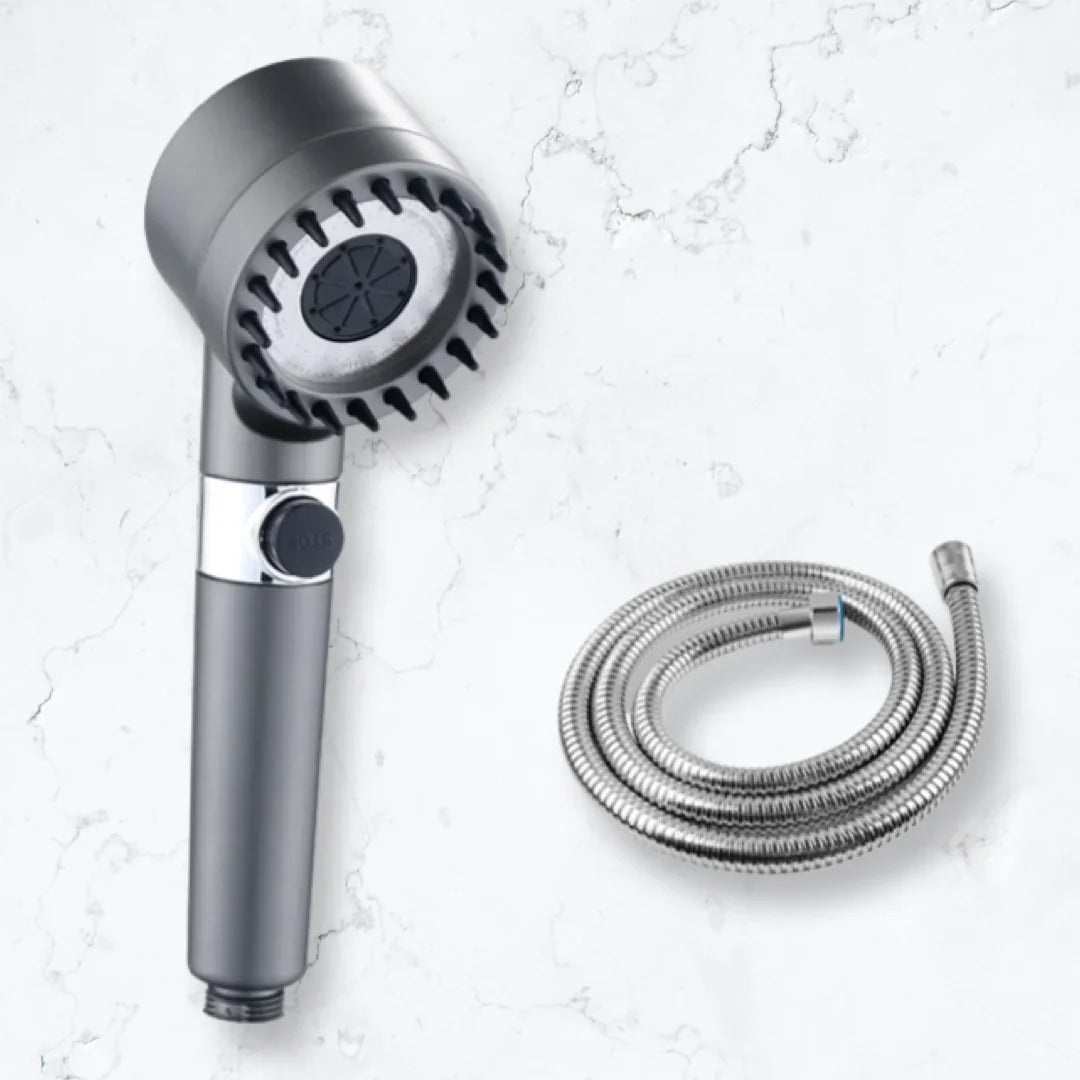 Massage 4-in-1 Shower Head - High Pressure & Purification