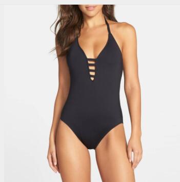 One-piece swimming costume with retro style Oksana