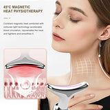 Firming Wrinkle Removal Device for Neck Face, Double Chin Reducer Vibration Massager