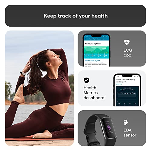 Fitbit Charge 5 Advanced Health & Fitness Tracker with Built-in GPS