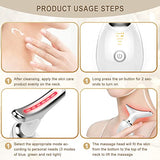 Firming Wrinkle Removal Device for Neck Face, Double Chin Reducer Vibration Massager