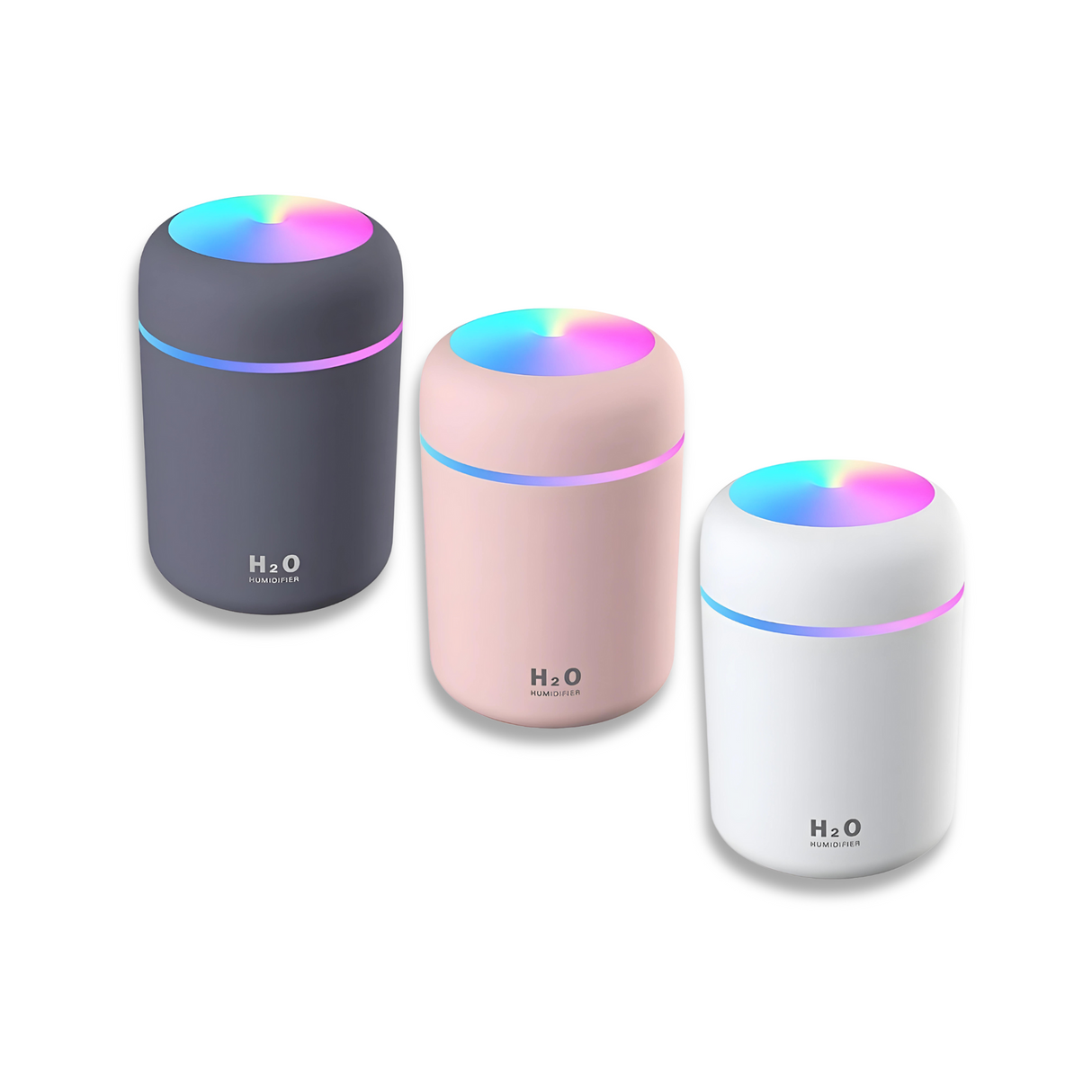 Precise: 300ml USB Air Humidifier with LED Lights