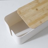 Wooden Cable Storage Box