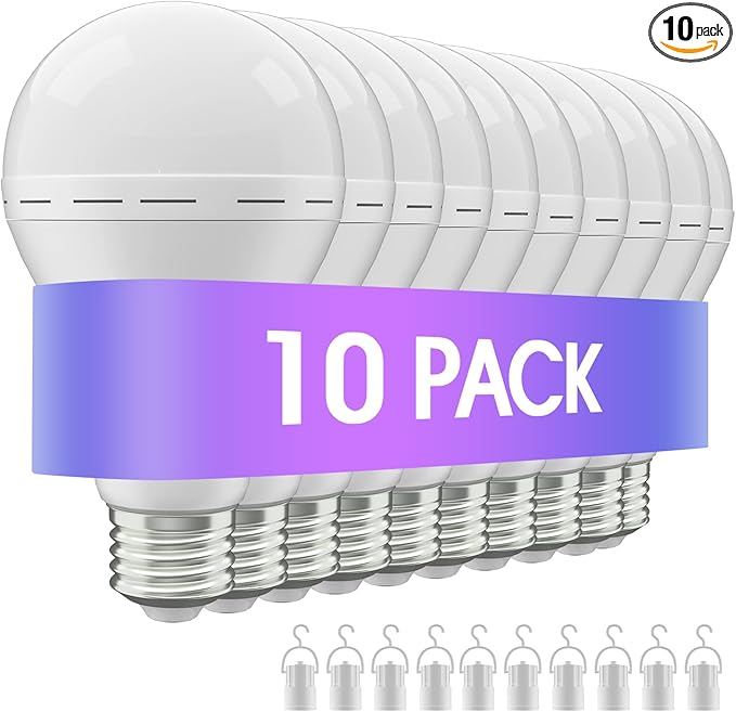 Rechargeable Emergency Led Light Bulb with Hook