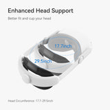 KIWI design Comfort Head Strap Accessories Compatible with Quest 2