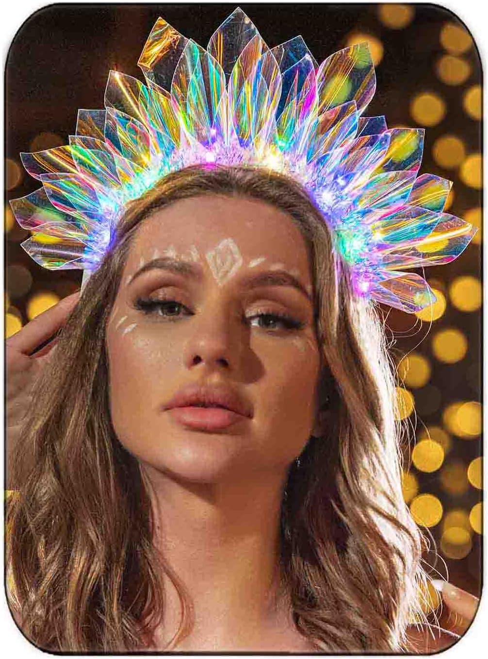 LED Headbands Glow Party Crown Hair Accessories for Women