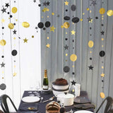 Cheerland Black Gold Party Decorations