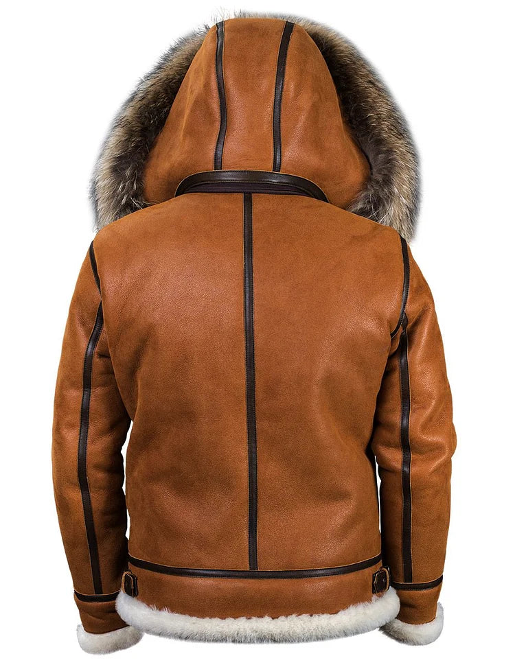 Explore™ Leather winter jacket