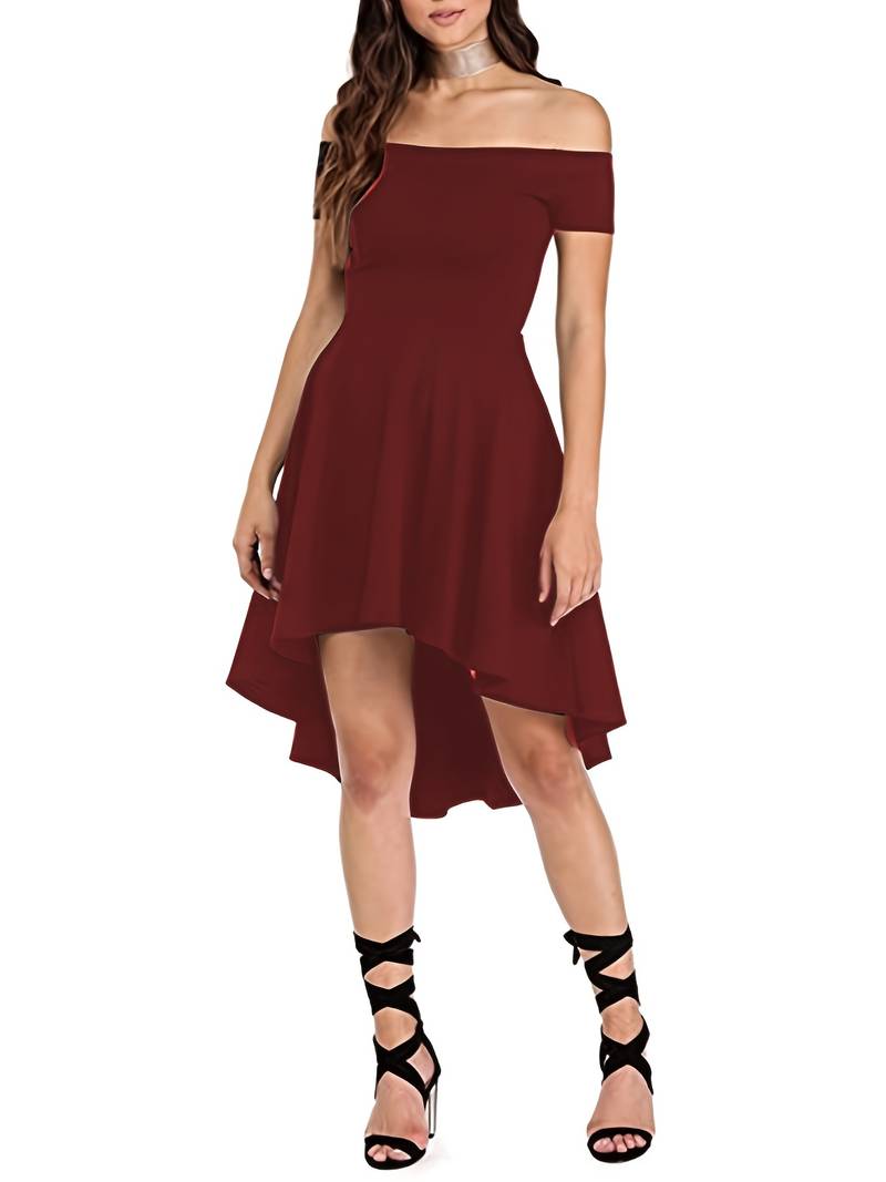 Jolene - Elegant off-the-shoulder dress