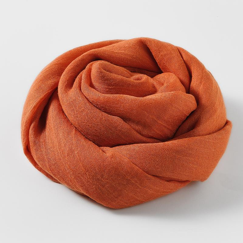 Soft Linen Texture Scarf