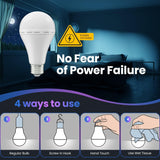 Rechargeable Emergency Led Light Bulb with Hook