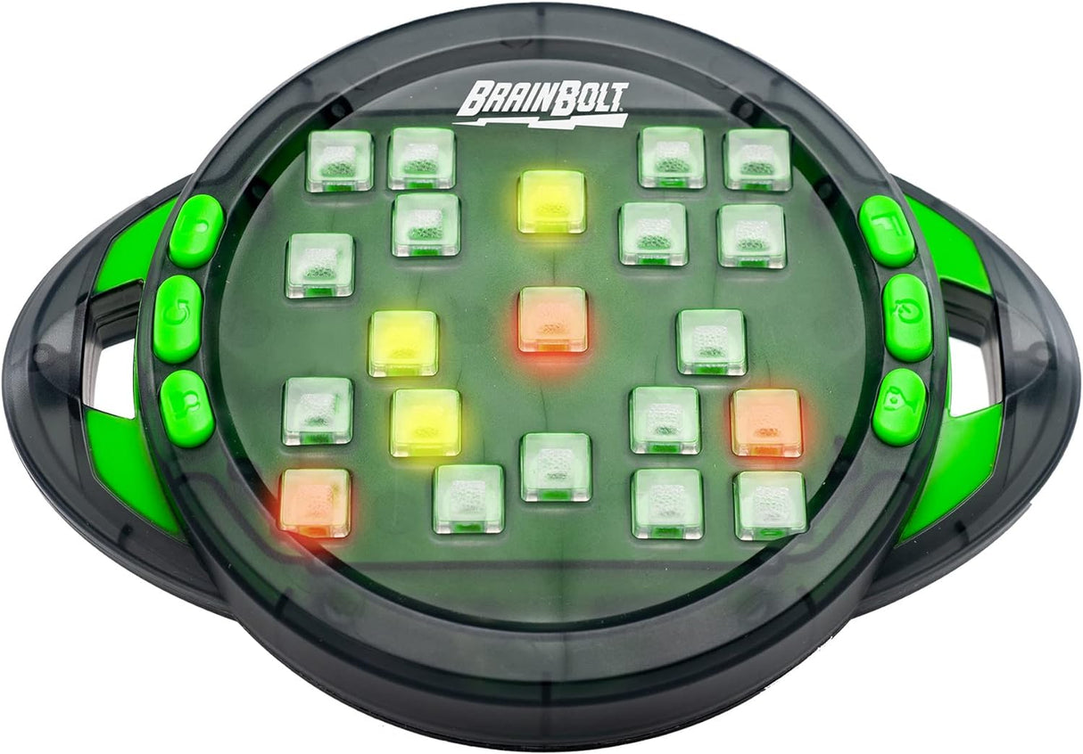 Educational Insights BrainBolt Handheld Electronic Memory Game with Lights & Sounds, Brain Teaser Puzzle Game, Ages 7+