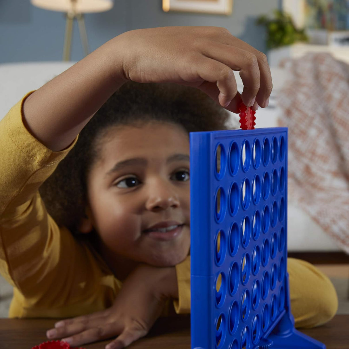 Hasbro Gaming Connect 4 Classic Grid,4 in a Row Game,Strategy Board Games for Kids,2 Player .for Family and Kids,Ages 6 and Up