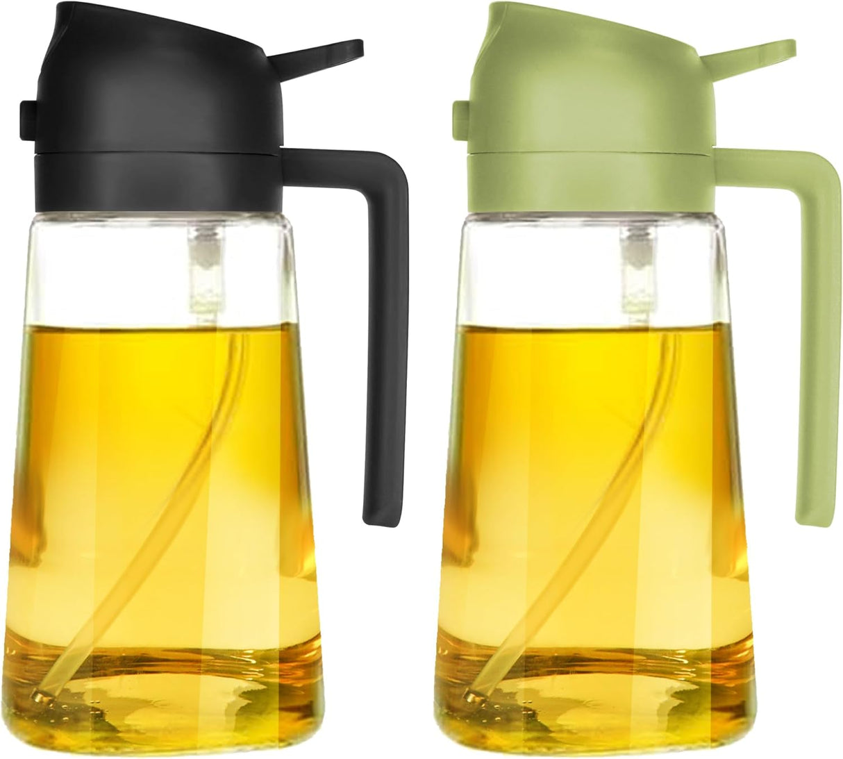 2in1 Oil Dispenser and Oil Sprayer for Cooking