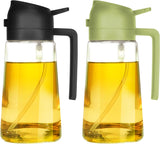 2in1 Oil Dispenser and Oil Sprayer for Cooking