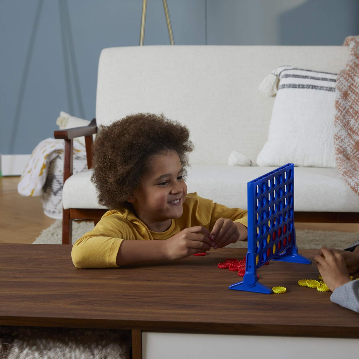 Hasbro Gaming Connect 4 Classic Grid,4 in a Row Game,Strategy Board Games for Kids,2 Player .for Family and Kids,Ages 6 and Up