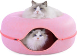 "Hide-and-seek" Wendy Cat Tunnel Bed