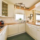3 Light Ceiling Track Lighting Kit