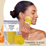 Turmeric Glow: Deep-Cleansing Facial Pads