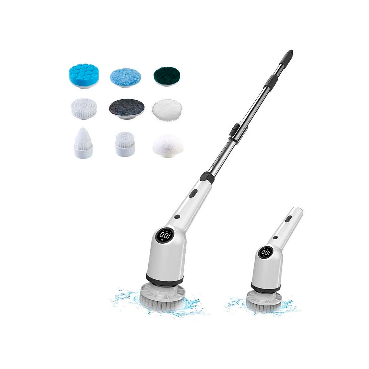 Electric Cleaning Brush 8 in 1