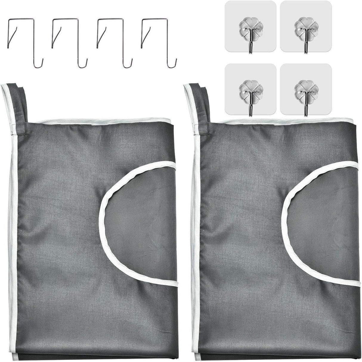 Durable hanging laundry hamper bag Behind door Space Saving