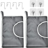 Durable hanging laundry hamper bag Behind door Space Saving